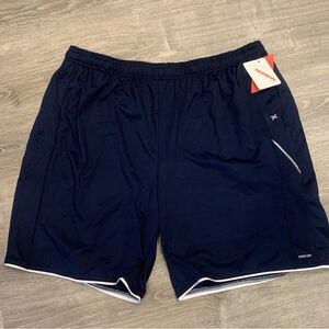 NWT Men's Navy and White Athletic Shorts
